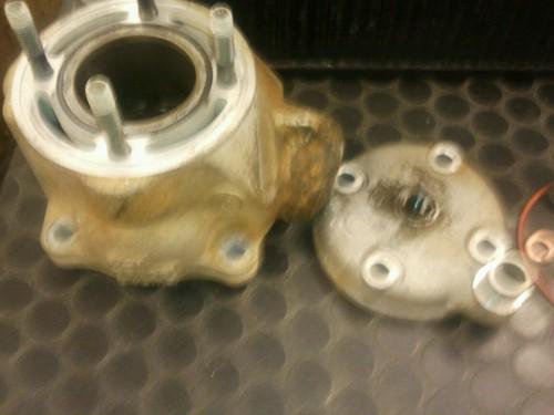 2004 yamaha yz85 cylinder,head, top end, engine, motor, jug  04 yz 85 b2881