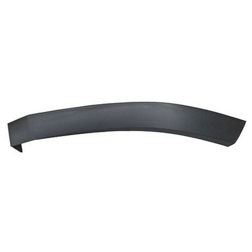 New premium fit black front passenger side outer bumper deflector 25782871