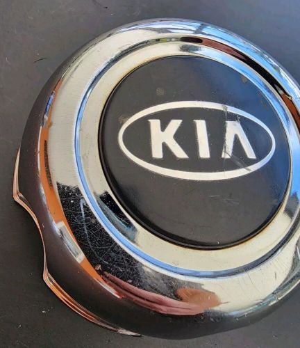 1998-02 kia sportage chrome factory oem center hubcap hub cover cap 74541