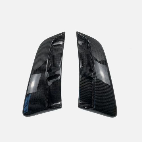 Carbon look for ford mustang 2015-23 v3 rear fender panel side body flare scoops