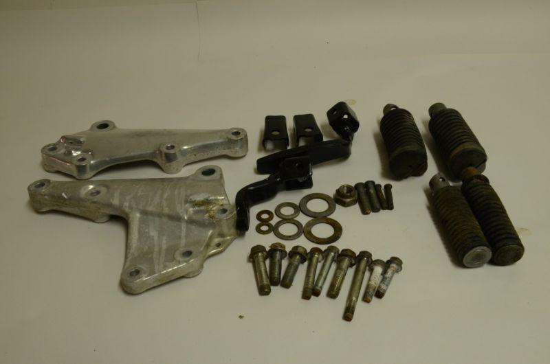 Honda cb400t foot pegs brackets mounts 1978