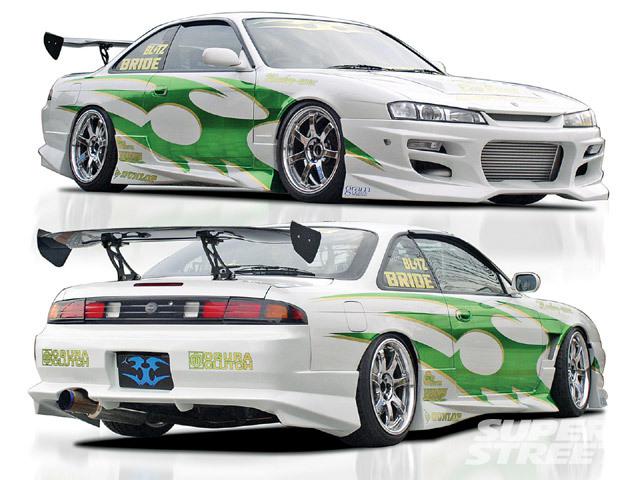 89 90 91 92 93 nissan s13 sylvia type s full body kit "original genuine product"