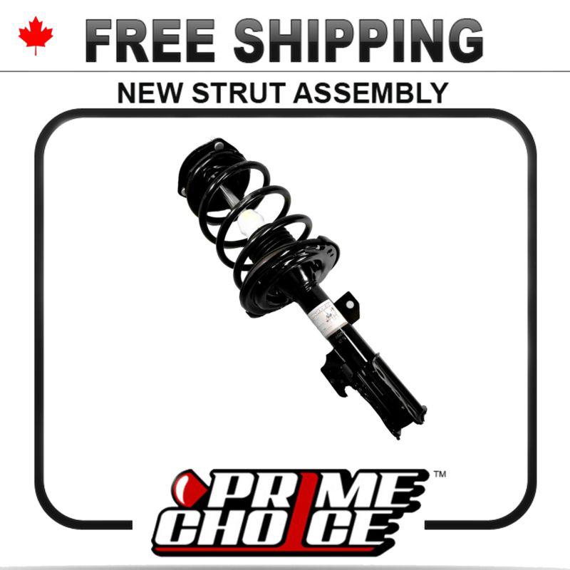 New front drivers side quick install strut assembly for a toyota