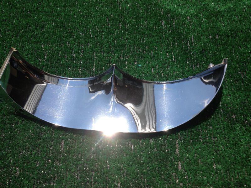 1958 buick super riviera roadmaster right head light fender eyebrow trim