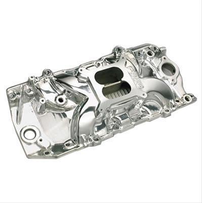 Edelbrock performer rpm intake manifold bbc fits oval port heads 71611