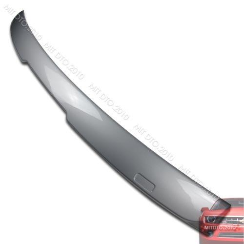 ++bmw e60 5-series 04-10 roof spoiler rear wing 354 silver abs painted §