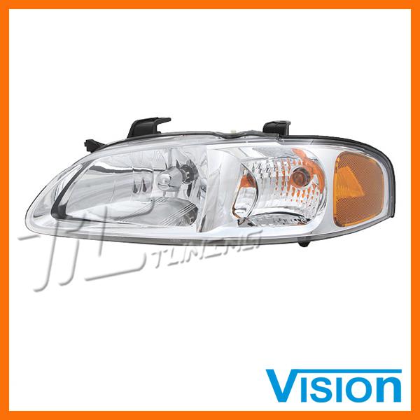 00-01 nissan sentra ca gxe se se-r spec v xe driver l/h side headlight lamp new