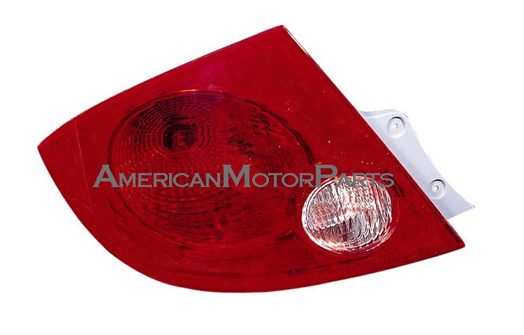 Left driver side replacement tail light lamp 05-09 chevy cobalt 4dr 25863649