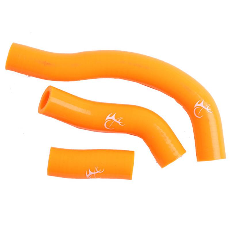 For ktm 450sxf 450 sxf silicone orange radiator hose kit 07-10 07 08 09 10