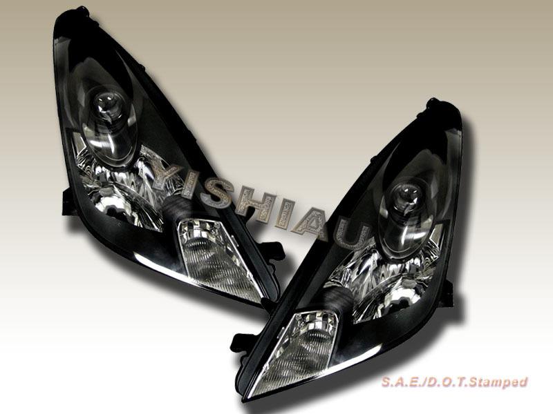 00 01 02 03-05 toyota celica projector headlights black