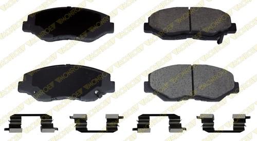 Monroe gx914 brake pad or shoe, front-monroe prosolution ceramic brake pad