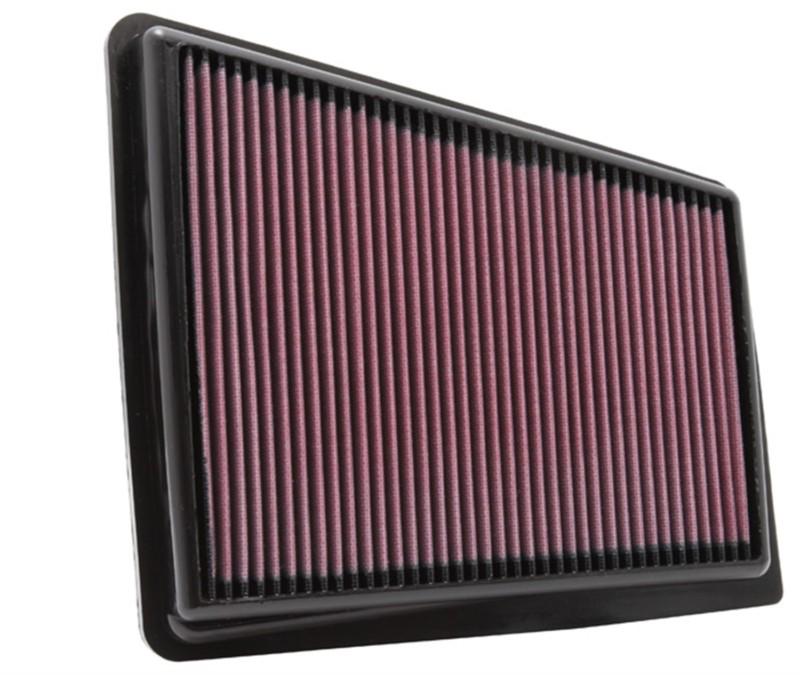 K&n filters 33-2426 - air filter; panel; h-1.438 in.; l-12.188 in.; w-10.5 in.