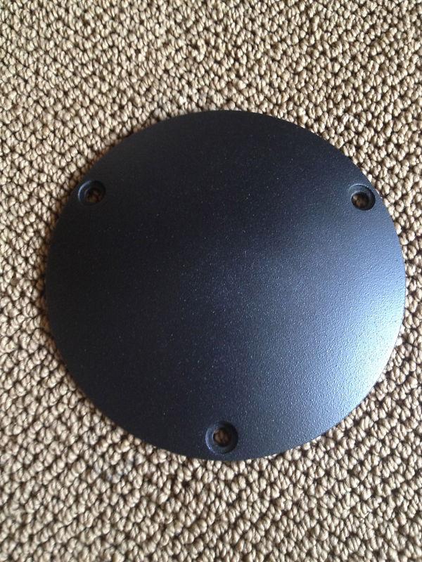 Aftermarket harley texture black evo derby clutch cover evolution textured 70-98