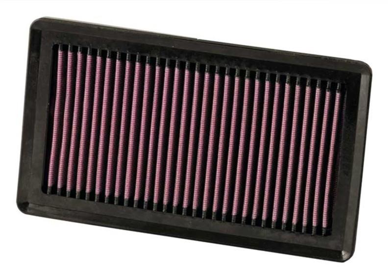 K&n filters 33-2375 - air filter; panel; h-7/8 in.; l-9 1/8 in.; w-5.25 in.