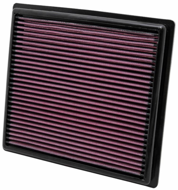 K&n filters 33-2443 - air filter; panel; h-1 1/8 in.; l-9 5/8 in.; w-8.75 in.