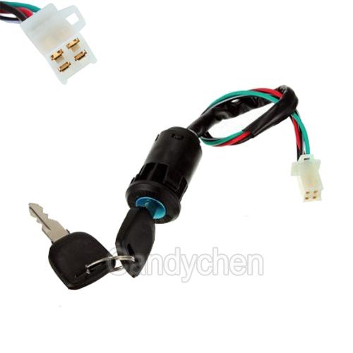 Key ignition switch for suzuki motorcycle atv scooter dirt bike 90cc 110cc 125cc