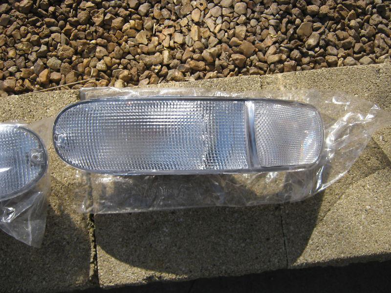 2000-2005 mitsubishi eclipse frosted lens rear turn signal (pair)