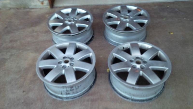 Range rover 20 inch x 8.5 oem rims set of 4 2003-2005 no reserve! free shipping!