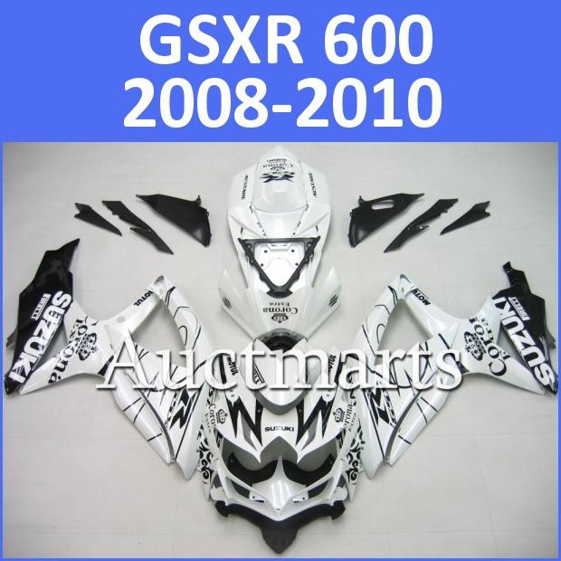 Fit suzuki 08 09 10 gsxr 750 gsxr 600 gsx-r 2008 2009 2010 fairing k8 j6 d03