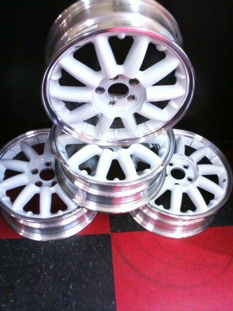 Custom 2003 chrysler sebring/mitsubishi 3000gt (4) wheels brand new!