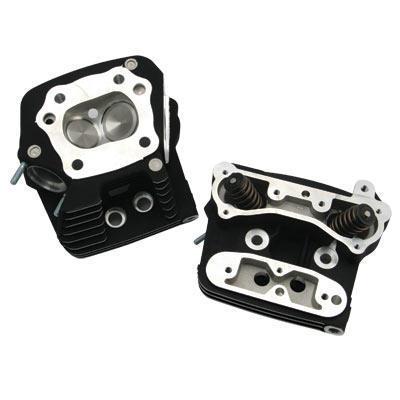 S&s lc performance cylinder head 82cc black harley fxdb dyna sturgis 1991