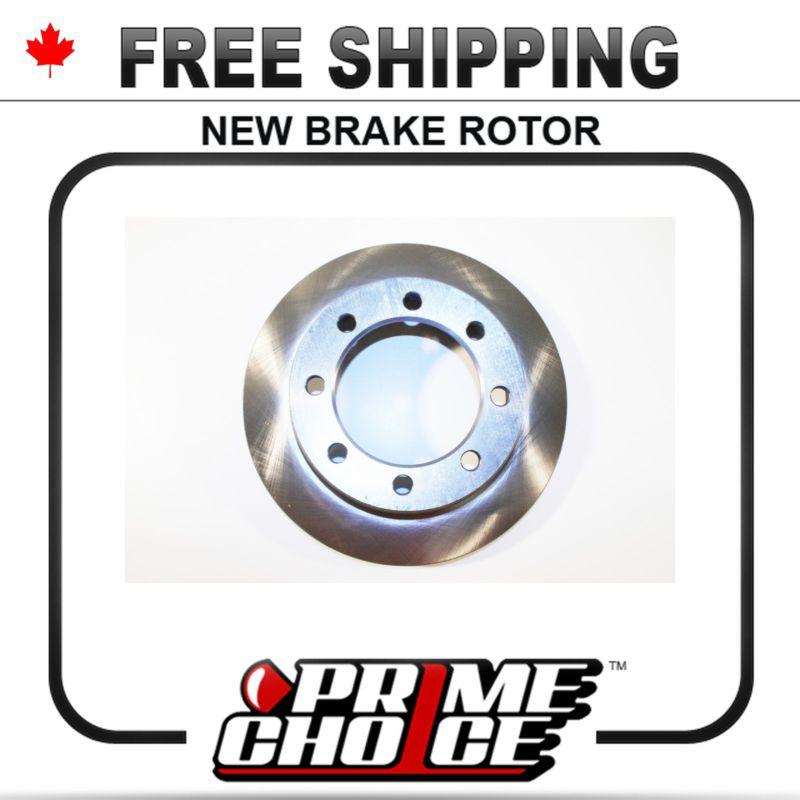 1 premium new disc brake rotor for front fits left driver / right passenger side