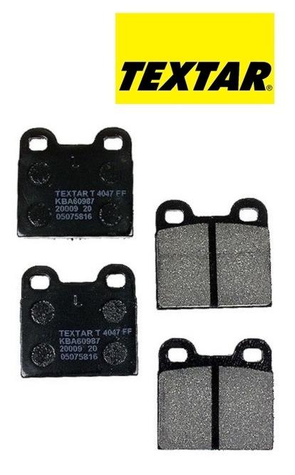 Textar premium disc brake pads set 20009150 d101t