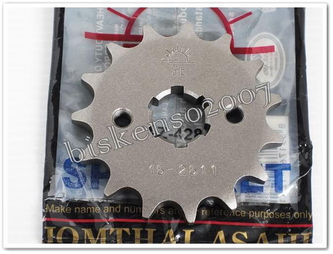 Kawasaki z125 kd175 ke175 kv175 jt front sprocket 14t