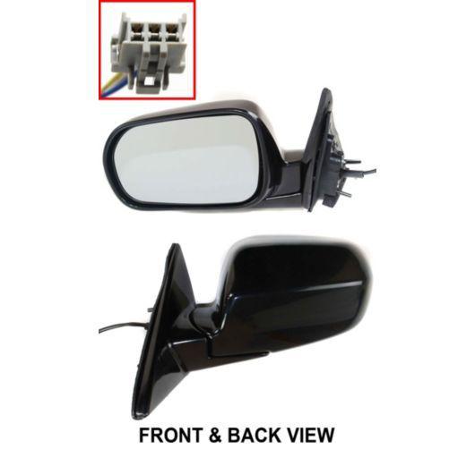 99-02 honda accord sedan power mirror left 4 door folding driver side new