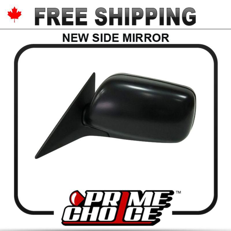 New power non heated drivers side view door mirror