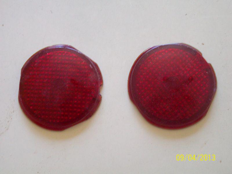 Nos 1937-1938 dodge, ply. -  glass rear tail lens  pair