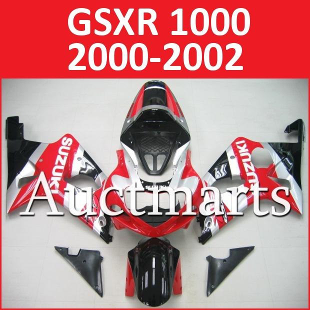 Fit suzuki 00 01 02 gsxr 1000 gsx-r1000 2000 2001 2002 fairing k1 c26 a01