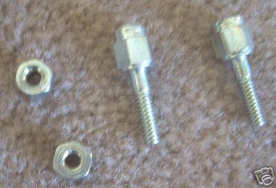 Harley battery screw & nut kit 66112 & 7628 new (732)