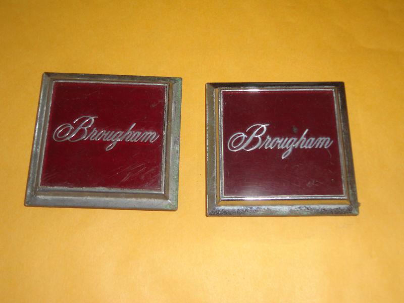 1981-1988 oldsmobile cutlass brougham roof emblem