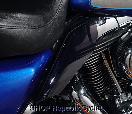 Harley touring 09 - 13 saddle heat shields *new*