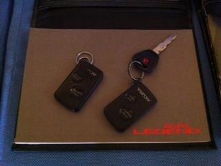 1995 acura legend key fobs (2) and complete owners manual set