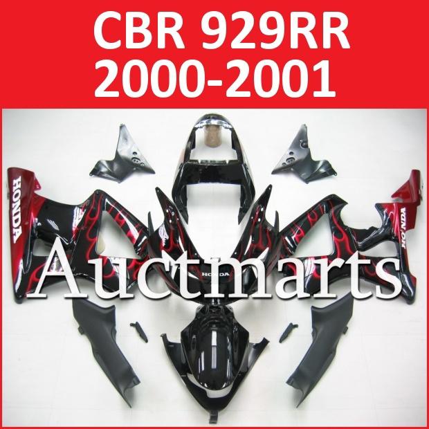 Fit honda 00 01 cbr929rr cbr 929 rr 2000 2001 fairing kit abs plastic i11 a11