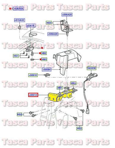 Brand new oem hardtop rh passengers side bracket 2002-2005 ford thunderbird