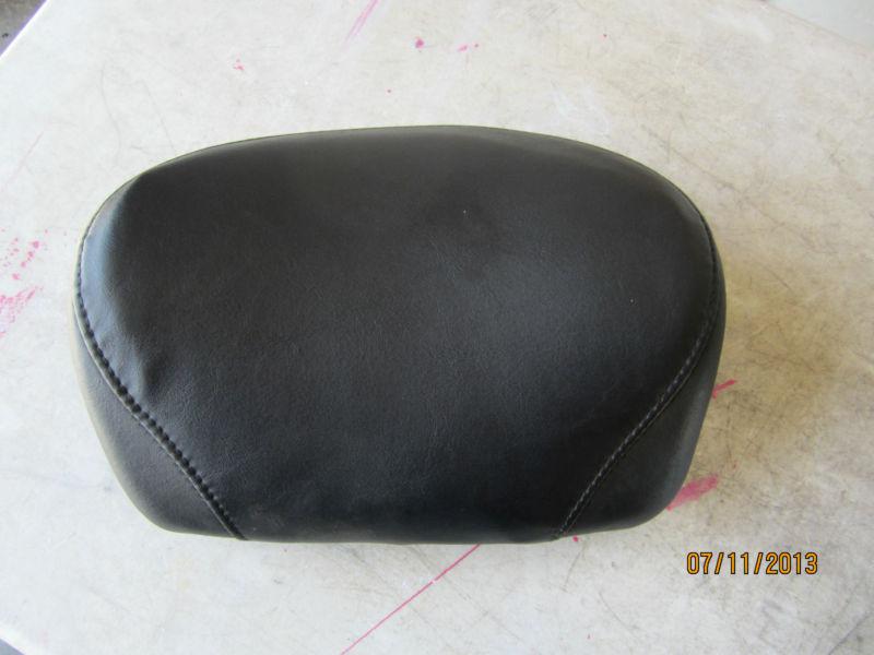  oem '94- newer harley touring road king sissy bar backrest pad  9"x12"