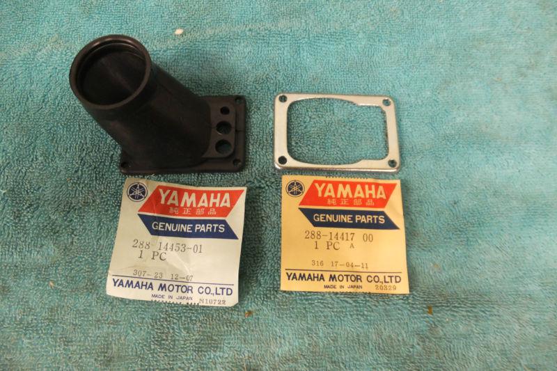 Yamaha jt1,jt2,nos airbox boot & plate,288-14453-01,288-14417-00,mini-enduro 60