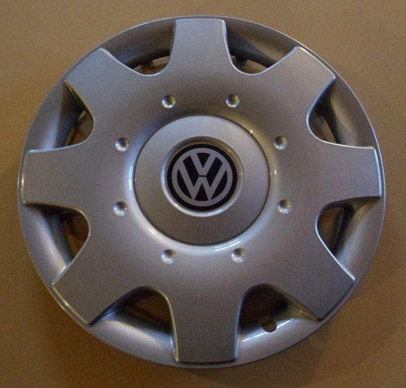 Vw volkswagen beetle 1998 - 2010 16" inch silver new wheel cover hubcap 