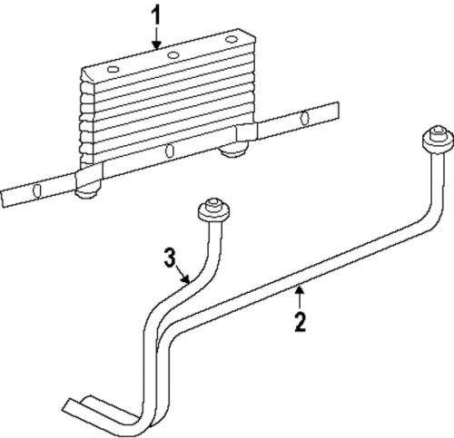 Gmc 15059397 genuine oem factory original trans cooler