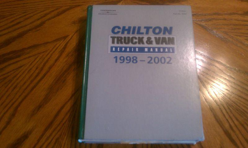 1998 - 2002 chilton's truck & van, import & domestic automotive repair manual 