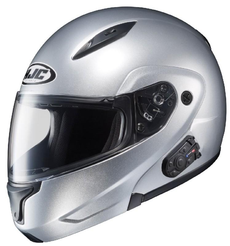 New hjc cl-max ii 2 silver motorcycle helmet xxl 2xl 2x xx modular flip