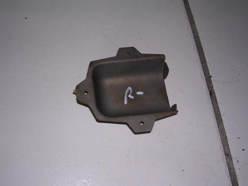 1984-1989 corvette underdash panel light shield, gm