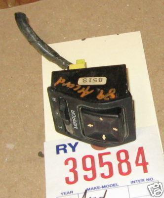 Honda 89 accord power mirror switch 1989