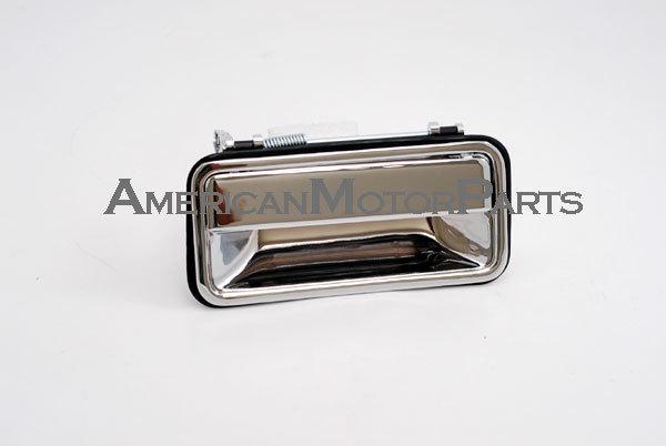 Passenger replacement outside rear chrome zinc door handle 95-00 chevy gmc truck