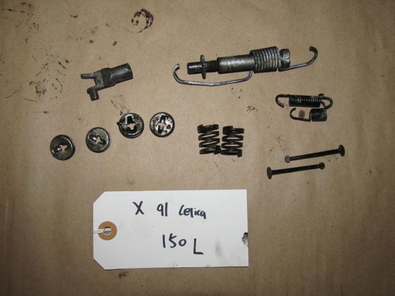 91 90-93 celica st x#150 drum brake hardware - rear