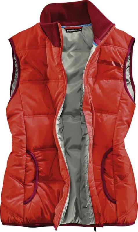 Bmw genuine motorcycle motorrad gs ladies' body warmer - color: red - size: xxl