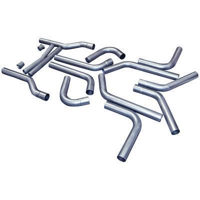 Flowmaster 815936 exhaust system u-fit duals steel header-back 2.5" dia